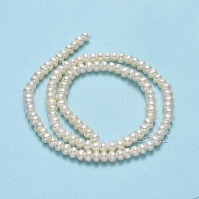 Natural Cultured Freshwater Pearl Beads Strands PEAR-A005-04C-01-1
