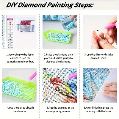 DIY Diamond Painting Kits PW-WGA0252-01-1