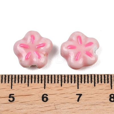 Handmade Porcelain Enamel Beads PORC-G016-07M-1