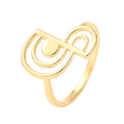 Brass Finger Rings for Women KK-CBA3D94-02G-1