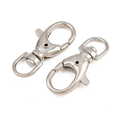 Zinc Alloy Swivel Clasps AL-CBAC079-12P-1
