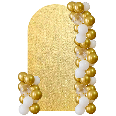 Fiber Wedding Arch Cover AJEW-WH20096-70A-1