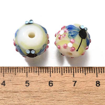 Handmade Lampwork Beads LAMP-K042-08C-1