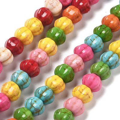 Synthetic Turquoise Beads Strands X-G-B140-D01-1