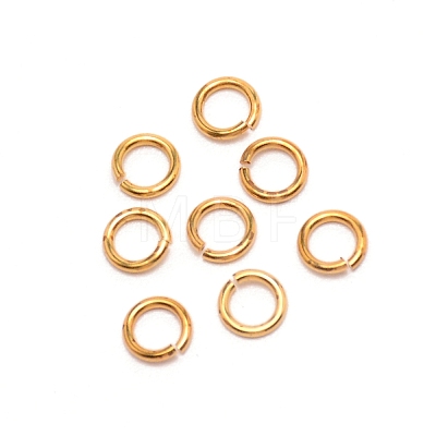 Brass Jump Rings KK-WH0045-10A-1