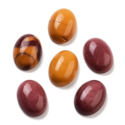 Natural Mookaite Cabochons G-G145-01B-25-1