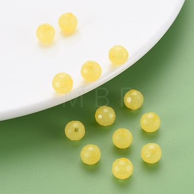 Transparent Acrylic Beads TACR-S154-62E-07-1