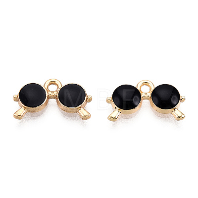 Eco-Friendly Zinc Alloy  Pendants X-ENAM-R051-05-01G-NR-1