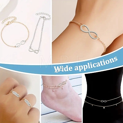 30Pcs 6 Styles 201 Stainless Steel & Alloy Connector Charms STAS-YW0003-10-1