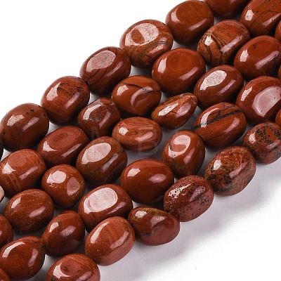 Natural Red Jasper Beads Strands G-G146-A04-01-1