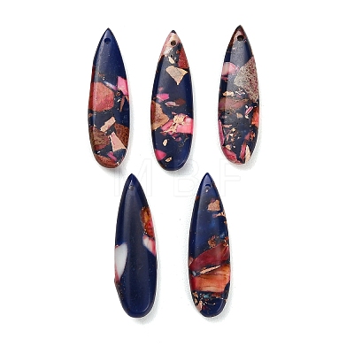 Dyed Synthetic Imperial Jasper Pendants GG-CBAA20A-08E-1