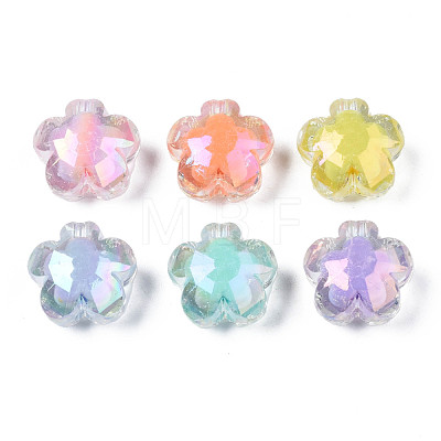 AB Color Transparent Acrylic Beads X-PACR-S221-009-1