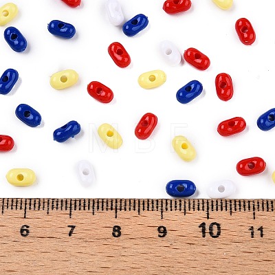 Opaque Acrylic Beads MACR-T048-02M-06-1