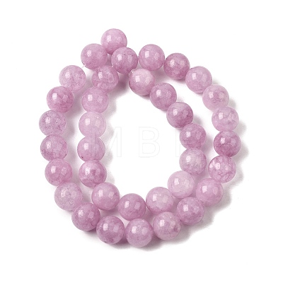 Natural White Jade Beads Strands G-H348-10mm-08-1