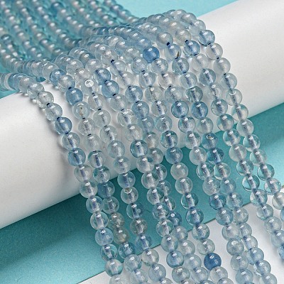 Natural Aquamarine Beads Strands G-A097-B13-05-1