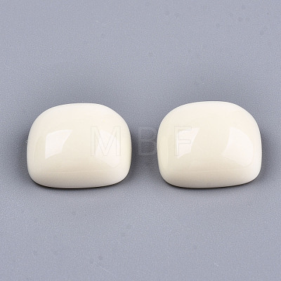 Opaque Resin Cabochons CRES-T023-03-1