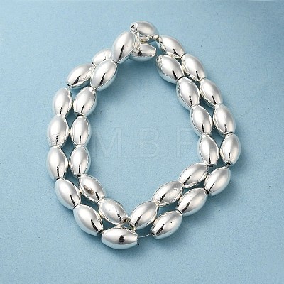 Electroplated Synthetic Magnetic Hematite Beads Strands G-Q1009-E02-01S-1