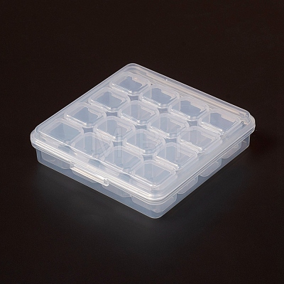 Plastic Bead Containers CON-L022-02B-1