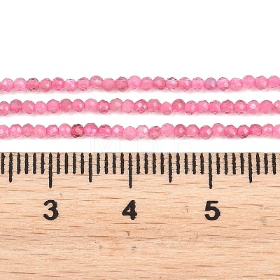 Natural Pink Tourmaline Beads Strands G-RM250101-A4-1