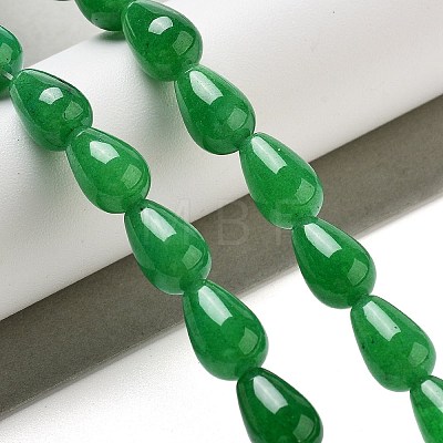 Natural Malaysia Jade Dyed Beads Strands G-B106-A09-02-1