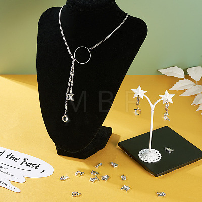Alloy Rhinestone Charms ALRI-T008-01P-1