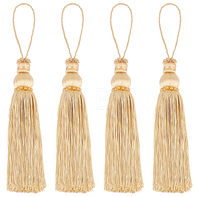 Polyester Tassel Pendant Decorations DIY-WH0542-06A-1
