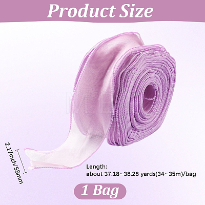 1Bag Organza Ribbon ORIB-CY0001-04B-1
