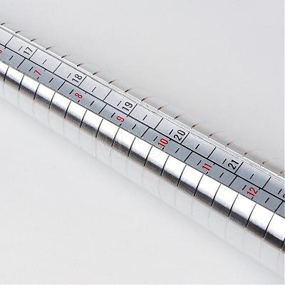 Aluminium Alloy Ring Size Sticks TOOL-R106-06-1