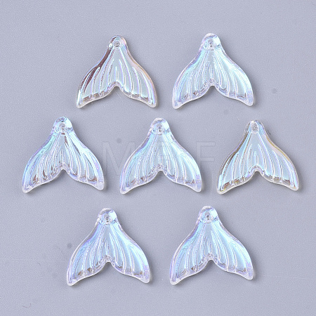 Transparent Glass Pendants GLAA-S190-009A-A01-1