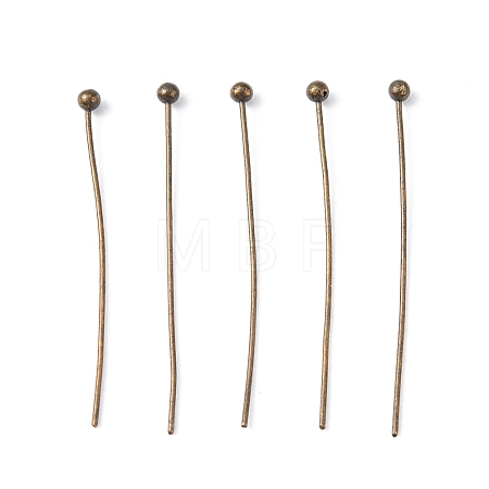 Brass Ball Head Pins RP0.5x30mm-AB-1