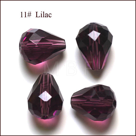Imitation Austrian Crystal Beads SWAR-F062-10x8mm-11-1