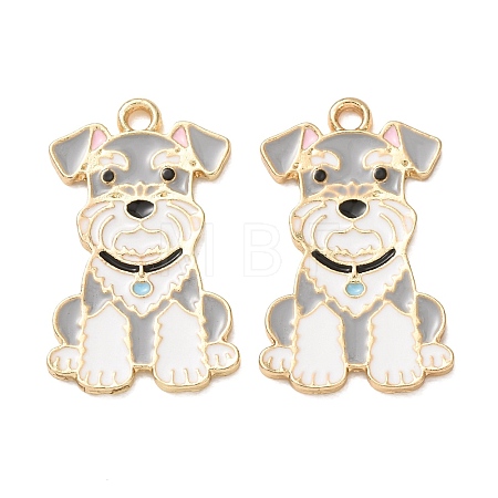 Alloy Enamel Pendants AL-CBA5FAE-05G-A-1