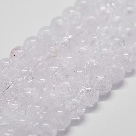 Natural Crackle Quartz Beads Strands X-G-D840-01-6mm-1