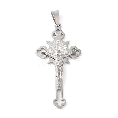 Non-Tarnish 304 Stainless Steel Big Pendants X-STAS-D052-03P-1