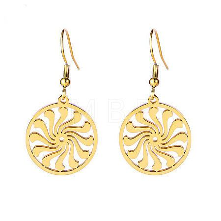 304 Stainless Steel Dangle Earrings FS-WG2153A-01-1