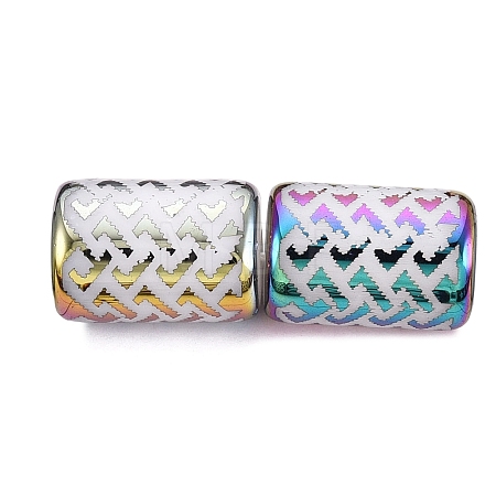 Electroplate Glass Beads EGLA-N026-02A-E03-1