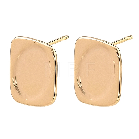 SHEGRACE Brass Stud Earring Findings XGRQ6M683-906G-1