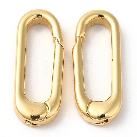 Brass Spring Gate Rings KK-R143-28G-1