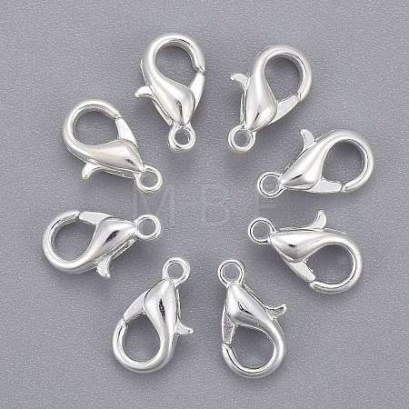 Zinc Alloy Lobster Claw Clasps E103-S-1