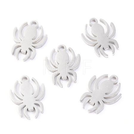 Non-Tarnish Halloween 304 Stainless Steel Charms STAS-O142-23P-1