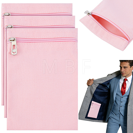 Canvas Cloth Zipper Bags ABAG-WH0077-09B-02-1