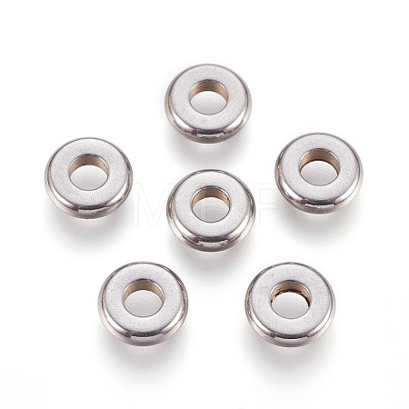 Non-Tarnish 304 Stainless Steel Spacer Beads A-STAS-L207-07P-1