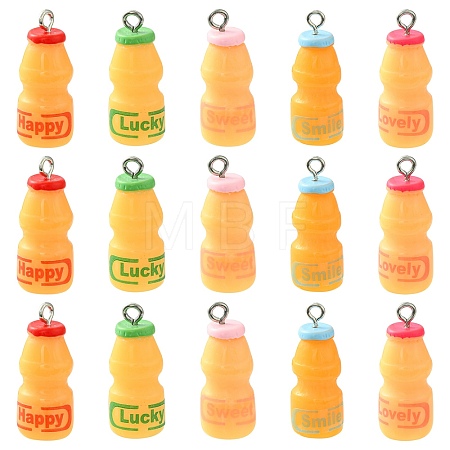 Resin Pendants RESI-CJ0001-36-1