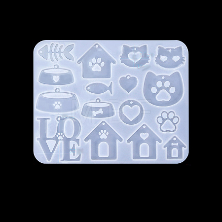 DIY Pendant Silicone Molds PW-WGFB9F8-03-1