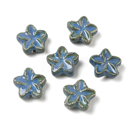 Vintage Handmade Porcelain Beads PR-NH0003-01C-1