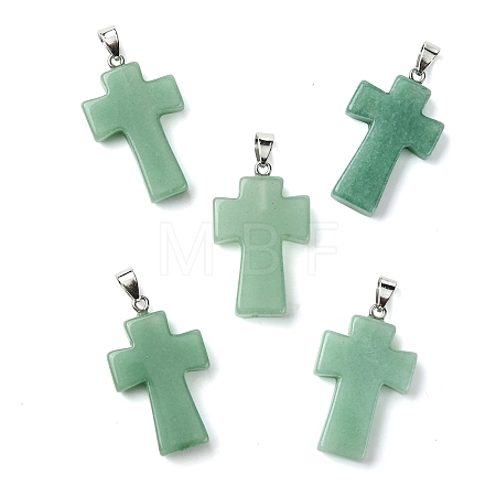 Natural Green Aventurine Pendants GG-K002-11L-1