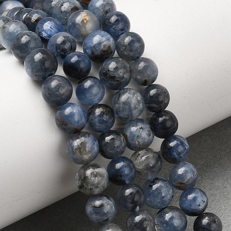 Natural Kyanite/Cyanite/Disthene Beads Strands G-G272-A01-6mm-1