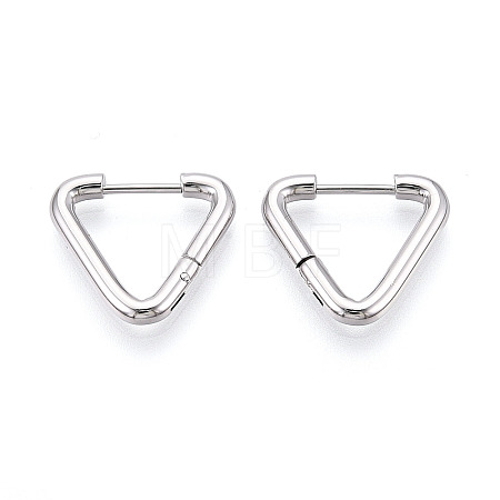 304 Stainless Steel Hoop Earrings STAS-T074-20P-1