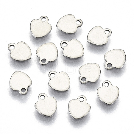 Non-Tarnish 201 Stainless Steel Charms STAS-R116-012C-1