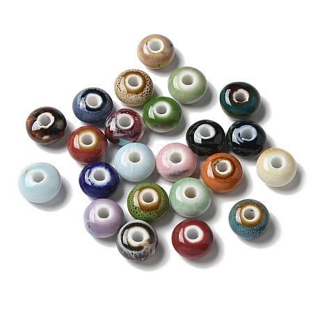 Handmade Porcelain Beads PORC-L080-B-1